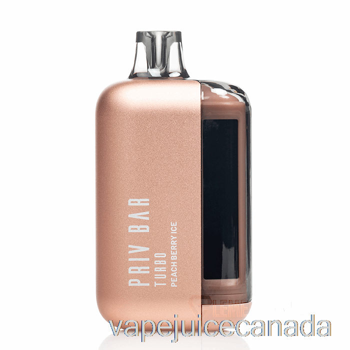 Vape Disposable Canada SMOK Priv Bar Turbo 15K Disposable Peach Berry Ice